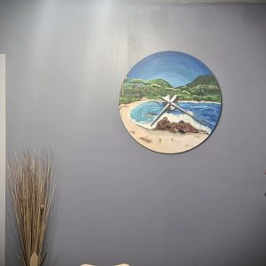 horloge bois personnalisée cadeau souvenir Corse