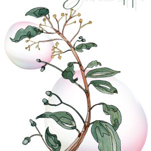 Reproduction numérique A4 de l’illustration Bois de Hô